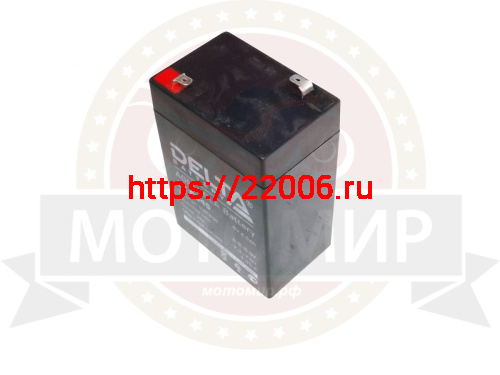 Аккумулятор 6В 4,5 А/ч, кислотный AGM (Delta DTM 6045) для электро машинок (70*47*101) (НАБОР) фото 2 Аккумулятор 6В 4,5 А/ч, кислотный AGM (Delta DTM 6045) для электро машинок (70*47*101) (НАБОР) фото 2